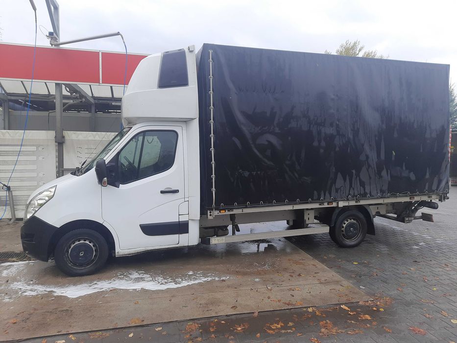 Sprzedam-zamienie renault master-plandeka+winda
