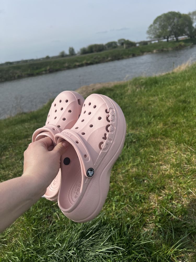 Crocs Baya Platform Lined Clog, крокси жіночі на платформі!