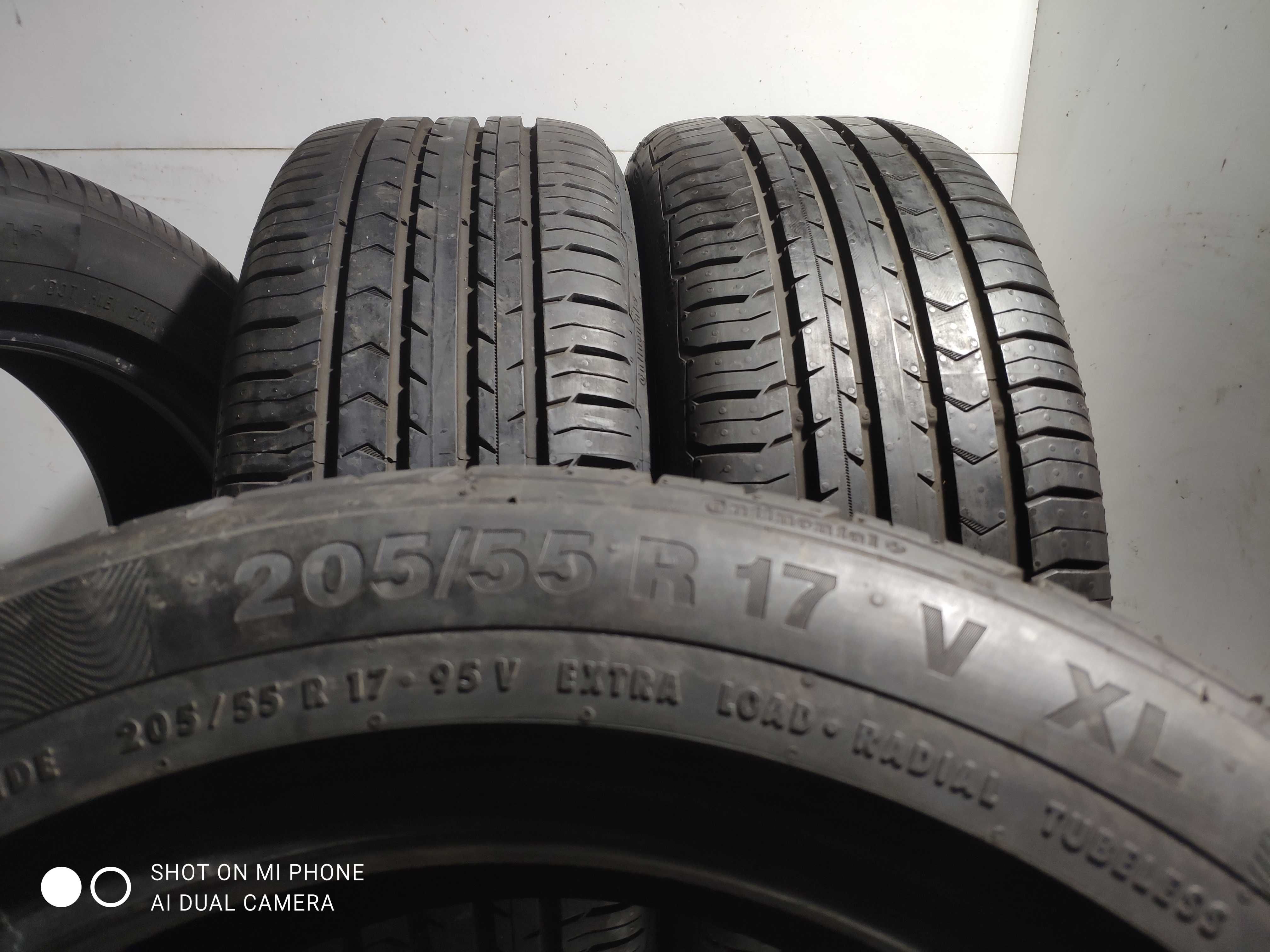 Opony 205/55R17 CONTINENTAL 95V XL komplet 4szt ConiPremiumContact 5 2