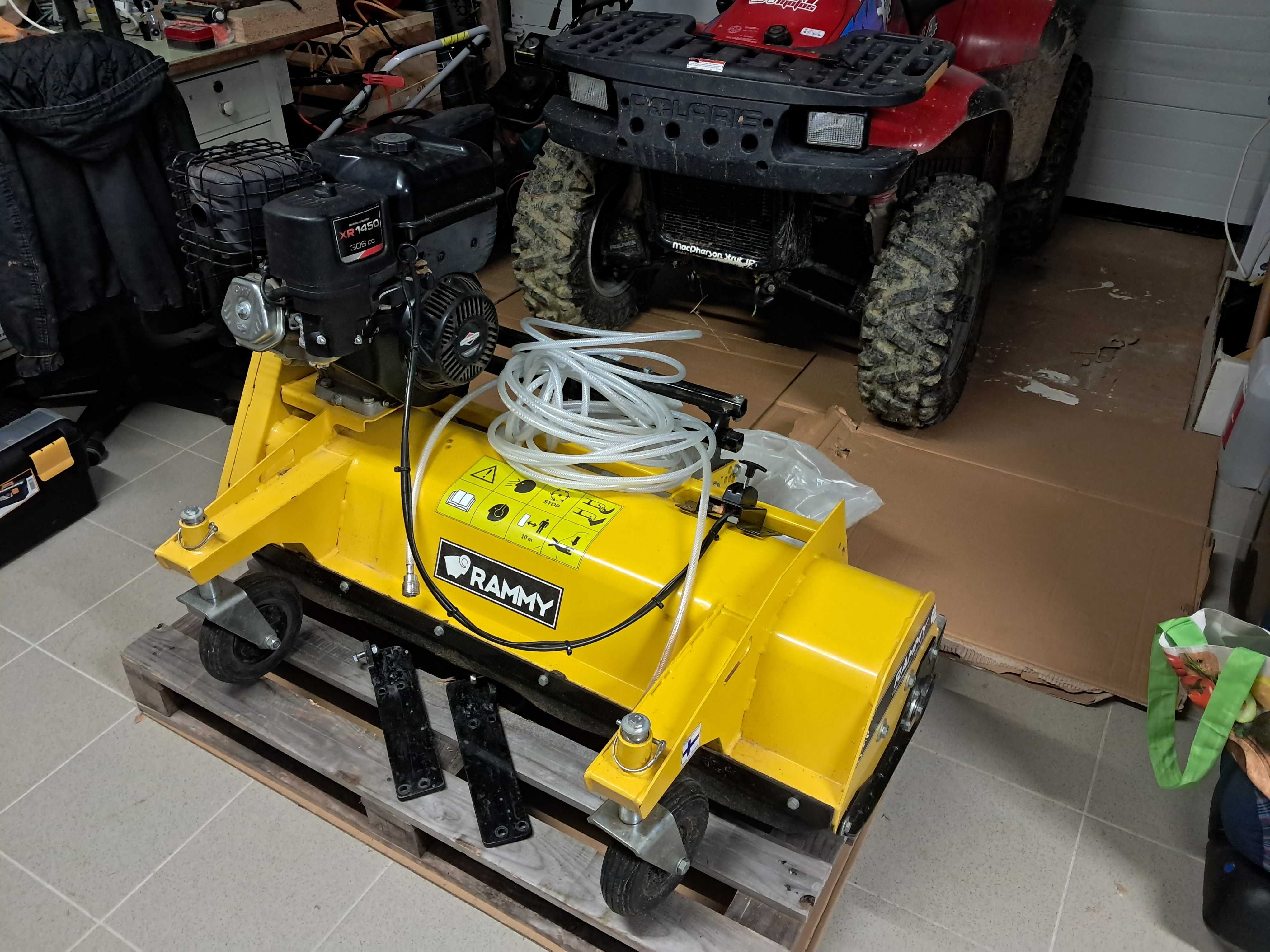 Corta-Mato Usado Rammy Flail Mower 120 ATV – Excelente Estado