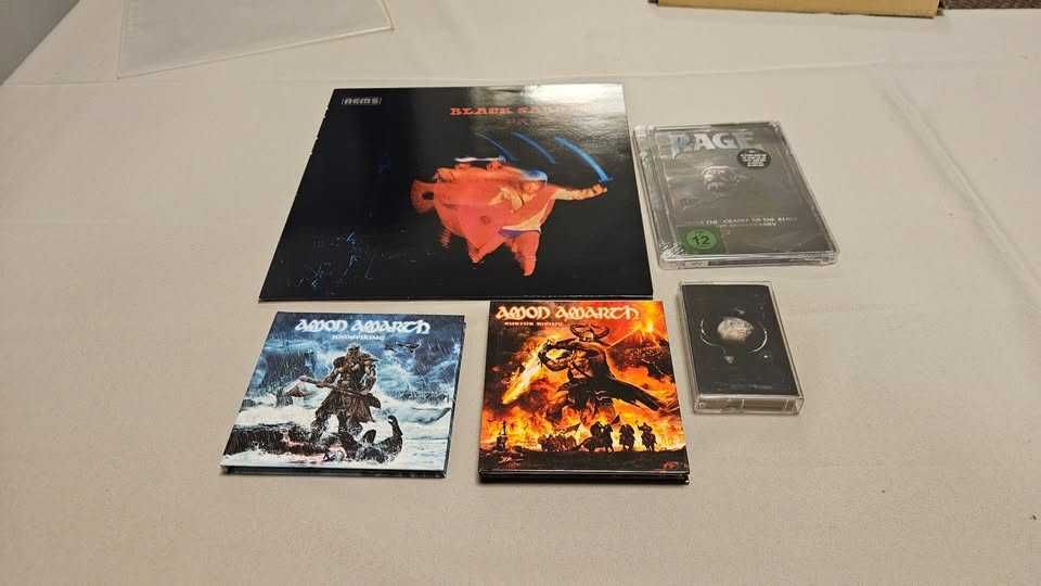 CD Vinil Amon Amarth Black Sabbath, Rage