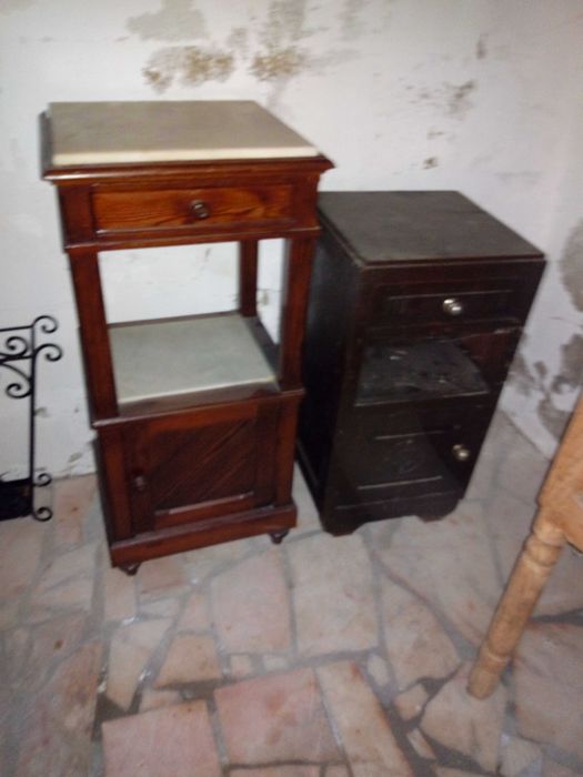 Antiguidades - Móveis, loiças e objetos decoração - Lote ou por peça