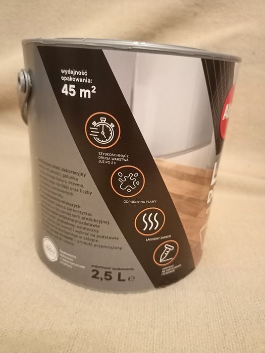 Lakier Do Podłóg ALTAX kolor Brąz puszka 2,5 litra WARTO !!