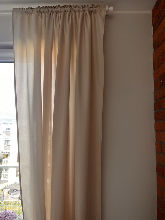 Zasłony Room 99 para 180x260 kremowe