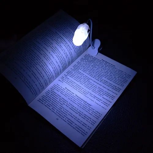 Лампа LED для чтения на клипсе