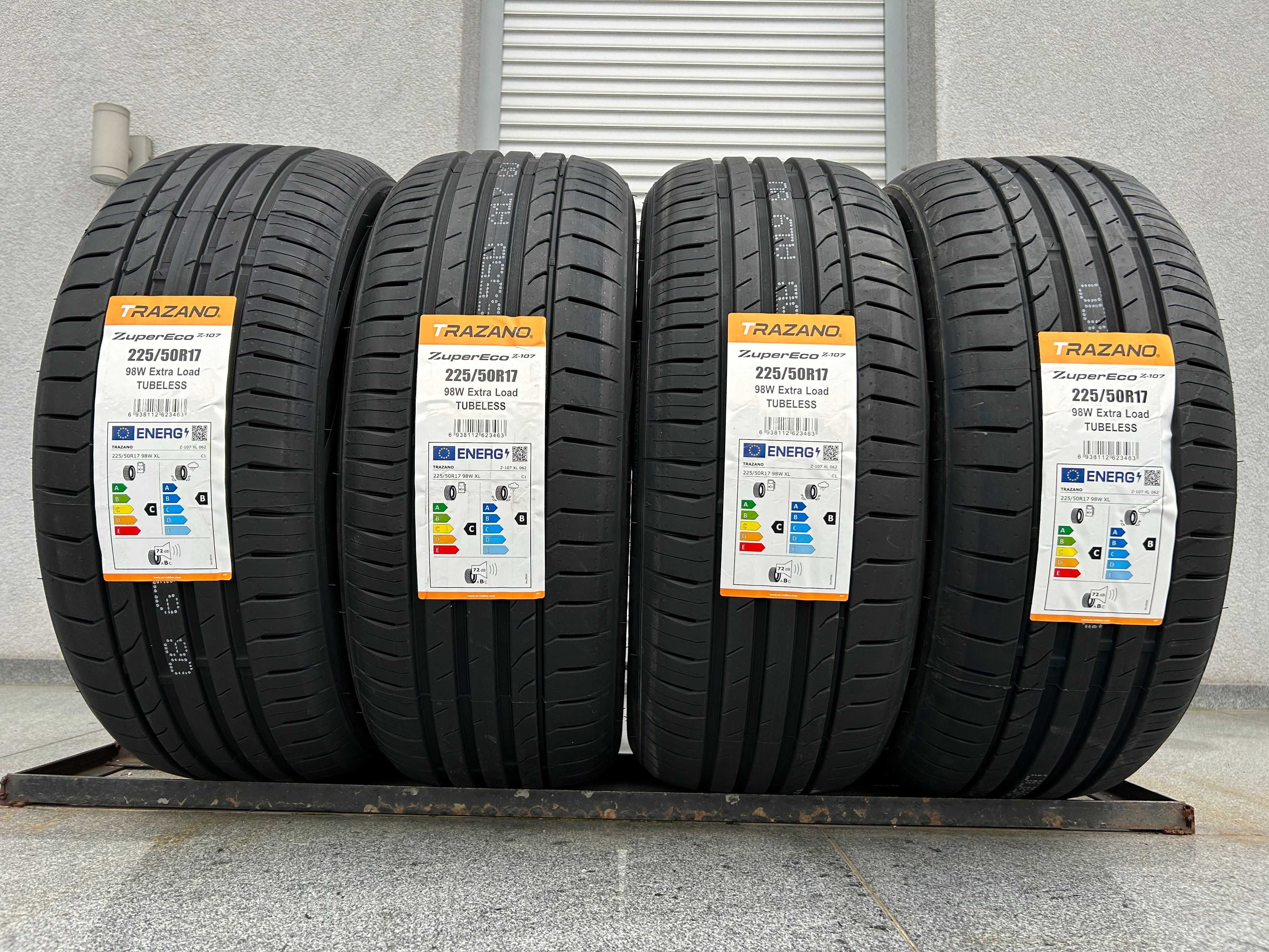 Letnie 225/50R17 Trazano Z-107 98W XL C,B,72db prod. 2024rok! gwa