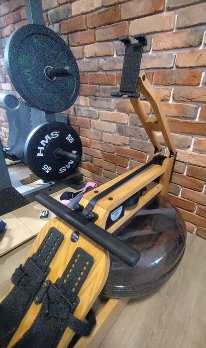Wioślarz wodny ergometr wioślarski WaterRower Performance SmartRow Dąb
