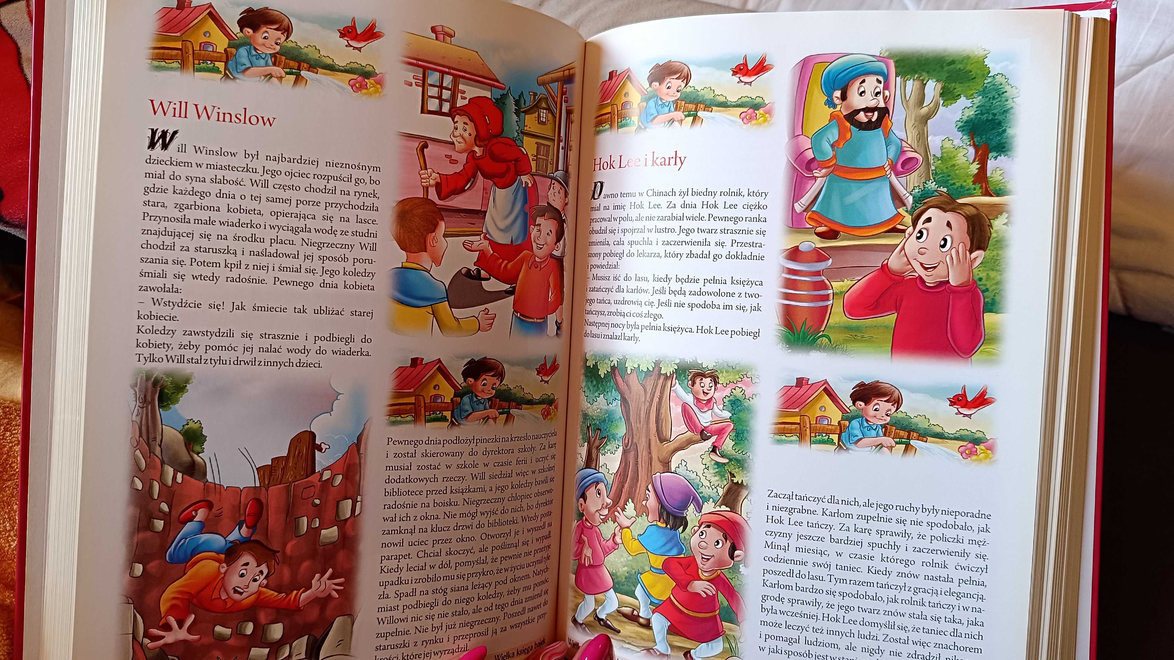 Wielka Księga Bajek książka dla dzieci bajki