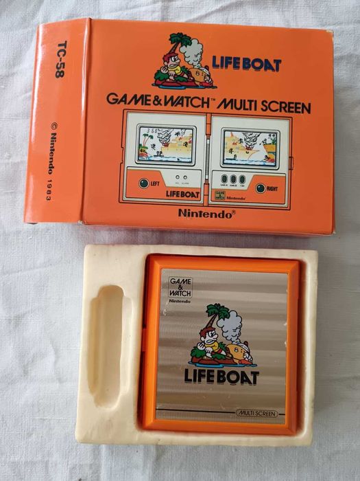 Life Boat (Nintendo Game & Watch, Reprobox, Tested, No Manual/Battery)