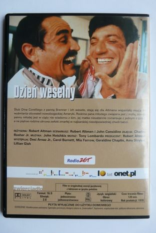 Dzień weselny - film DVD