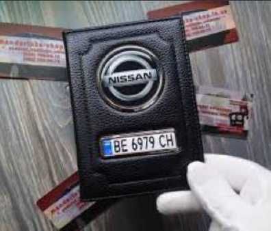 Обложка для автодокументов Nissan