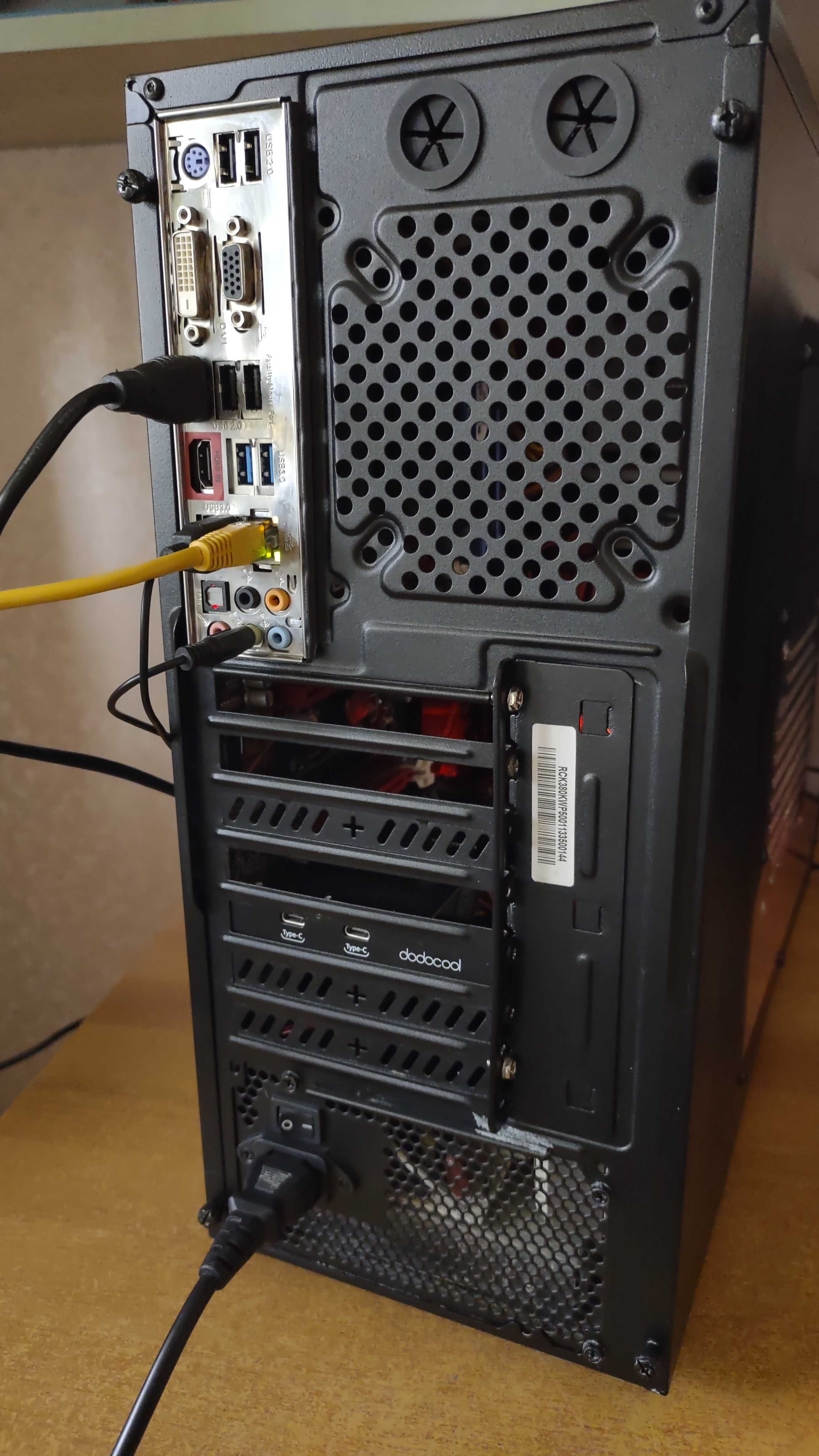 Комп'ютер (системний блок), i5/8Gb/SSD 120/DVD-RW/Type-C/500W