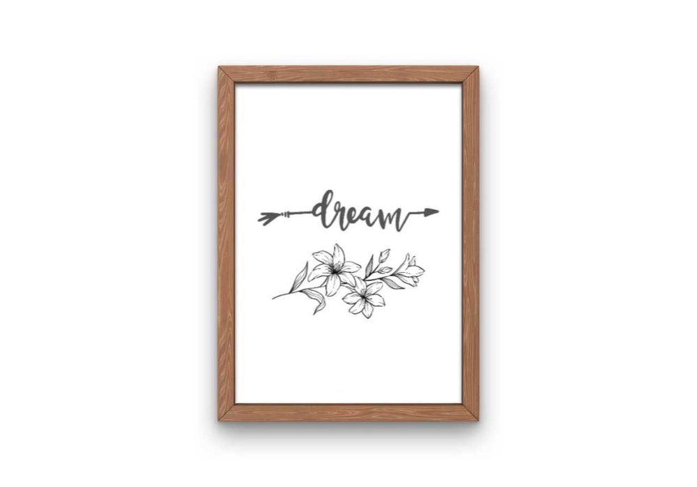 Quadros digitais para impressão