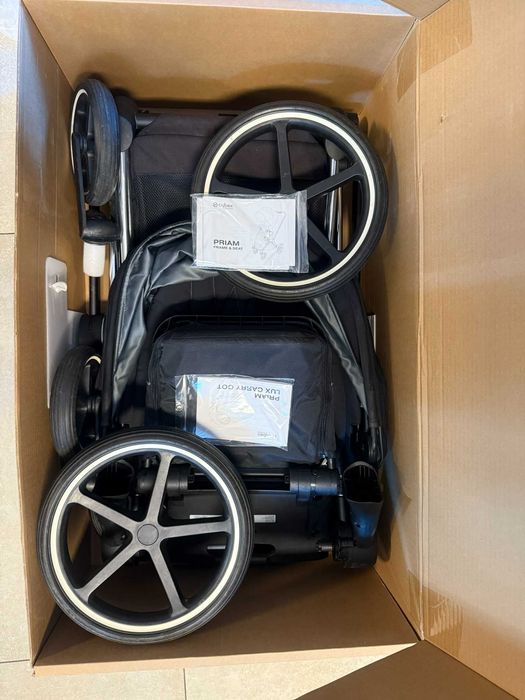 Wózek Cybex Priam 2.0 – Stelaż + Siedzisko + Gondola + Gratisy!