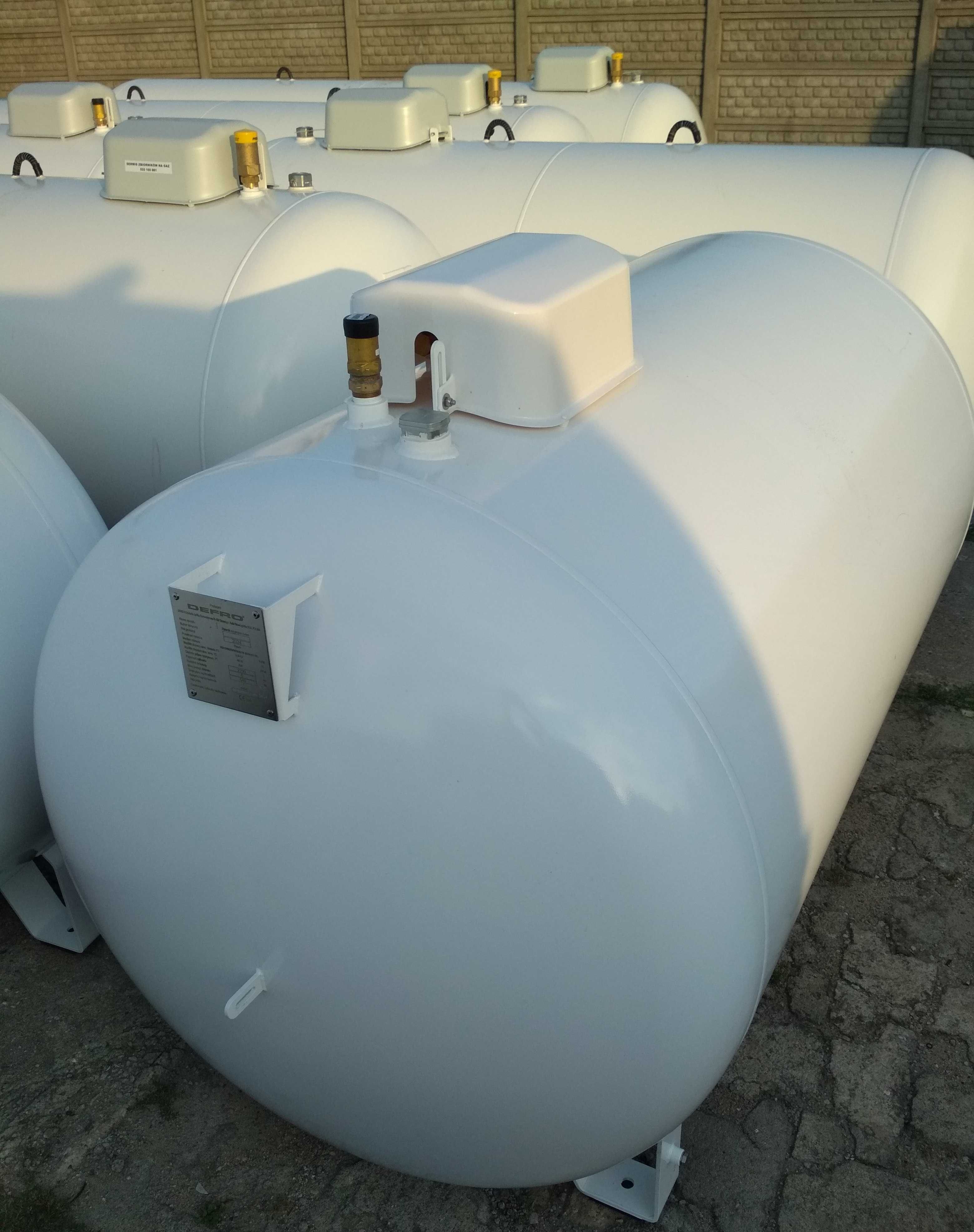 zbiornik gaz 4850 naziemny, propan, gaz płynny, instalacja od A do Z