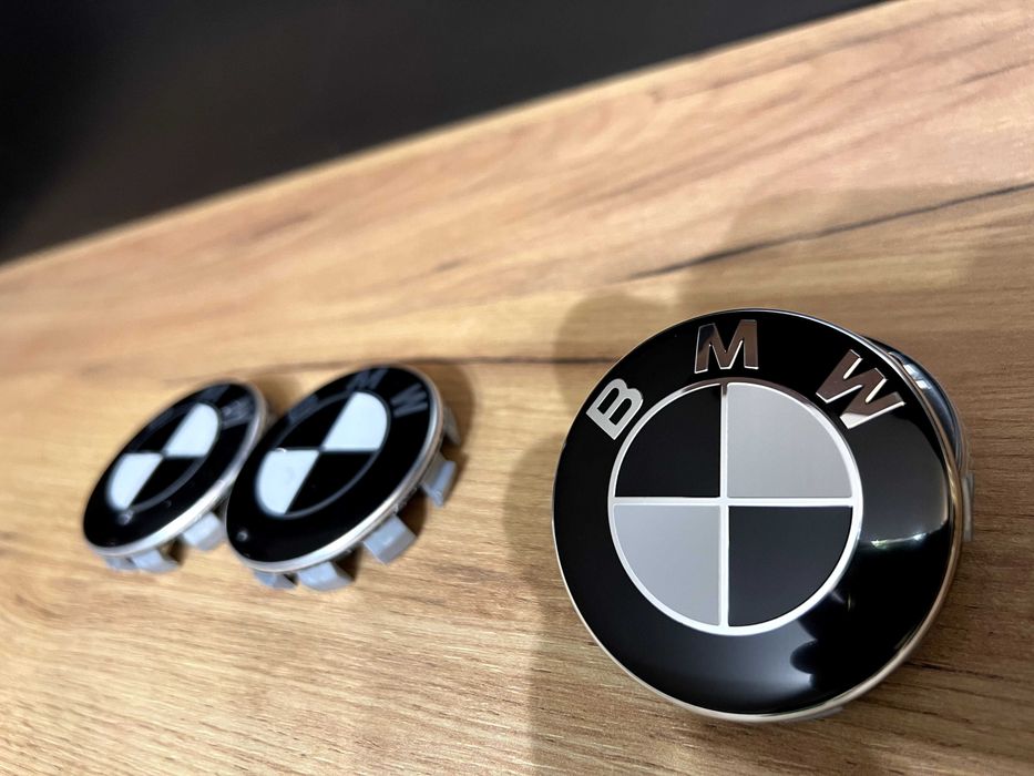 Dekielki kołpaczki do felg aluminiowych BMW 68mm^ Oryginał^ cena4szt^