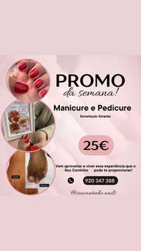 Manicure, Pedicure, Sobrancelhas em Geral