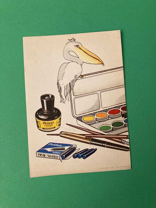 Muito Bonito Horário Escolar da Pelikan Anos 60
