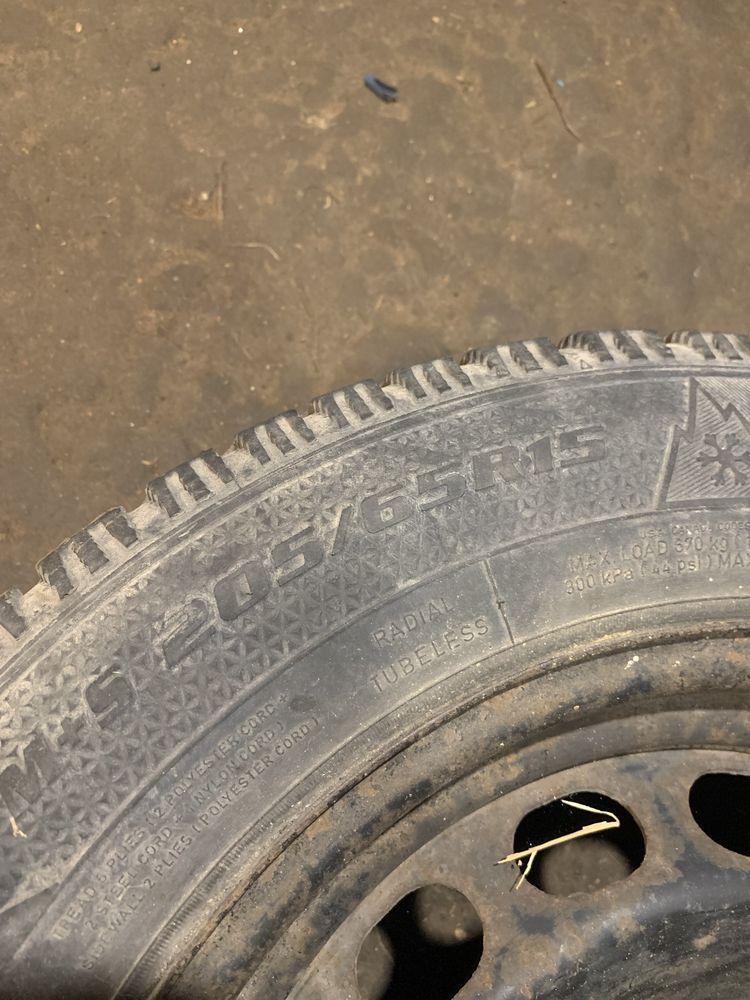 Колеса, шини, решина r15 205/65. Goodyear зимня резина. 5х120