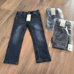 3 pary nowe spodnie jeansy 98 spodnie jeansowe