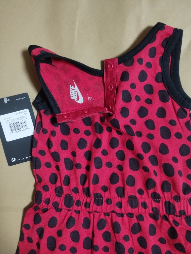 Nike комбинезон LIL BUGS LADYBUG.Оригинал!Арт.16H774-U10