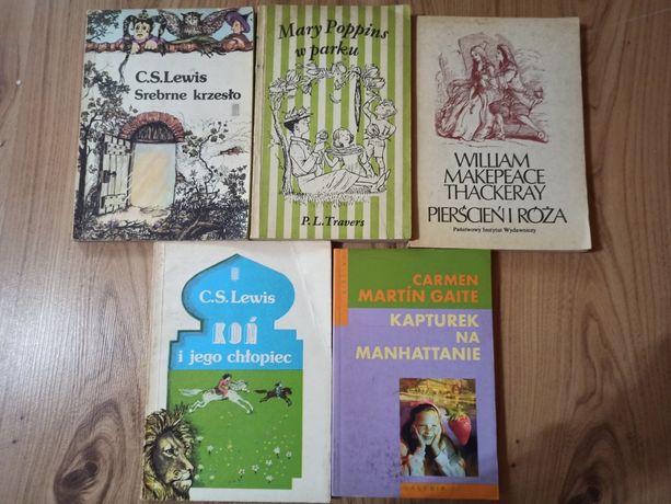 Książki dla dzieci 5sz komplet Mary Poppins Opowieści z Narni