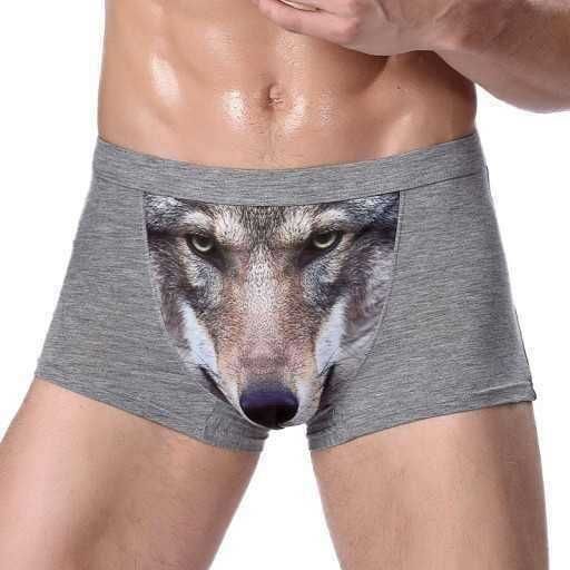 Majtki wilka wilcze majty bokserki boxerki NOWE S