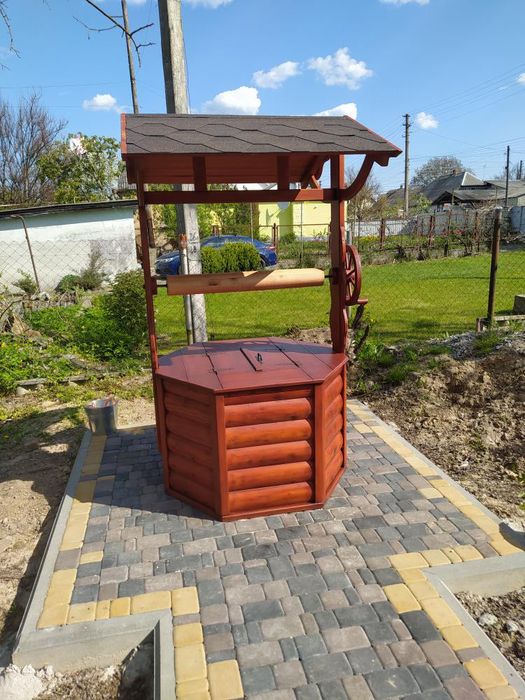 Дашок, дах на криницю, колодязь