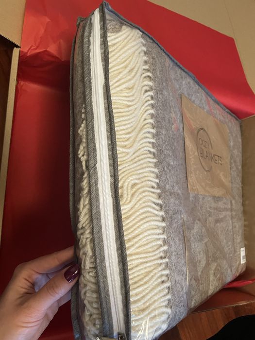 Koc 100% wełna z Nowej Zelandii - Cozy Blankets
