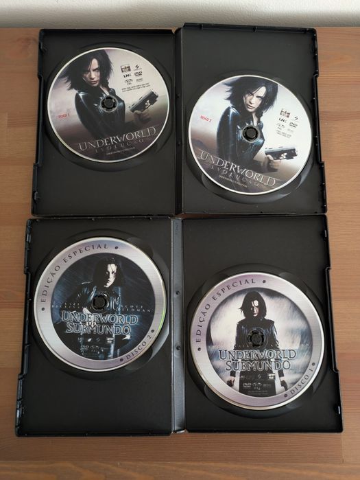 Duplo Pack DVD "Underworld" Submundo + Evolução - Edição Especial