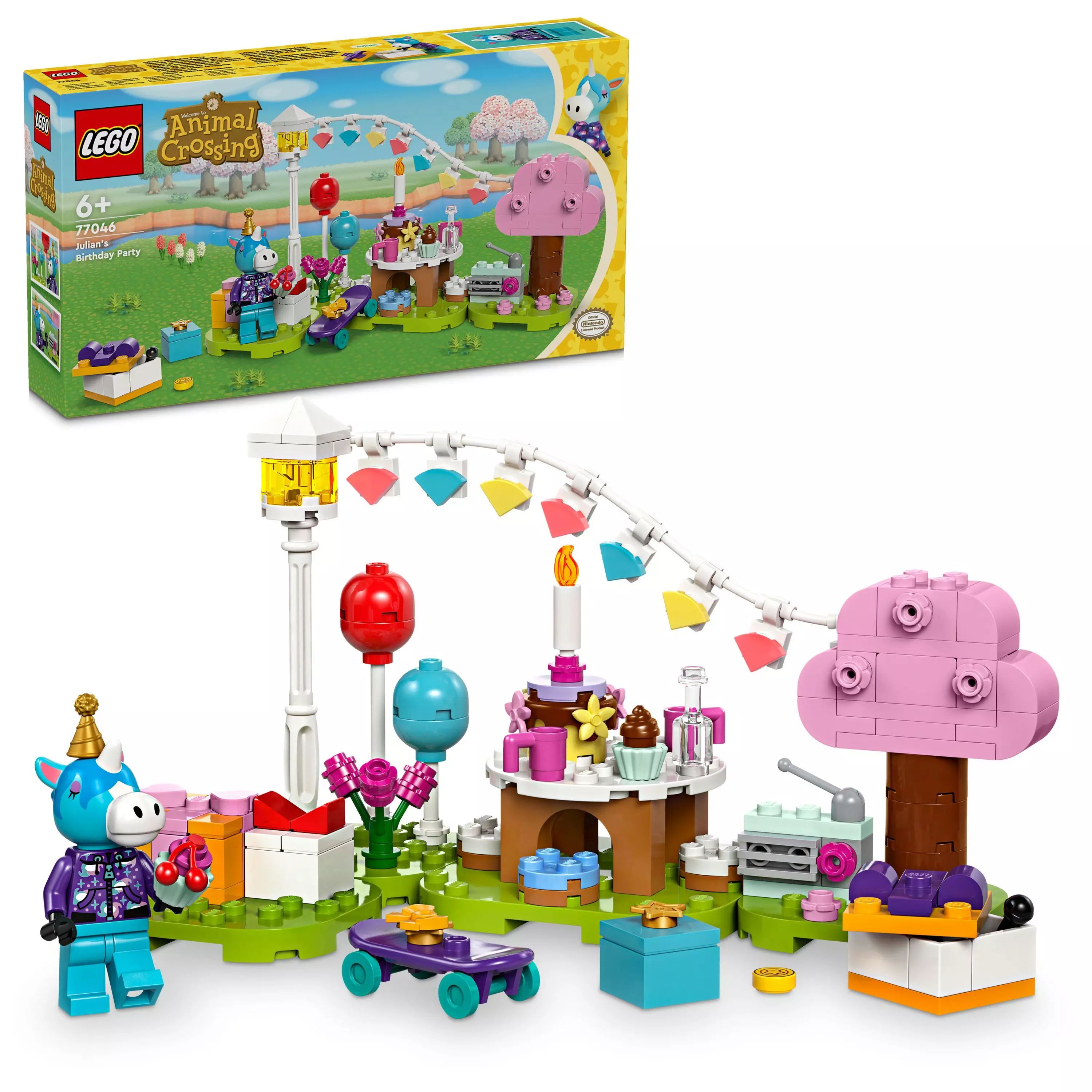 Lego Animal Crossing Przyjęcie urodzinowe Juliana 77046