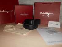 Salvatore Ferragamo pasek firmowy, skóra naturalna, Włochy 168