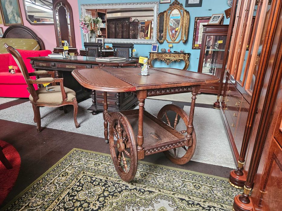 Carrinho bar em madeira - óptimo estado