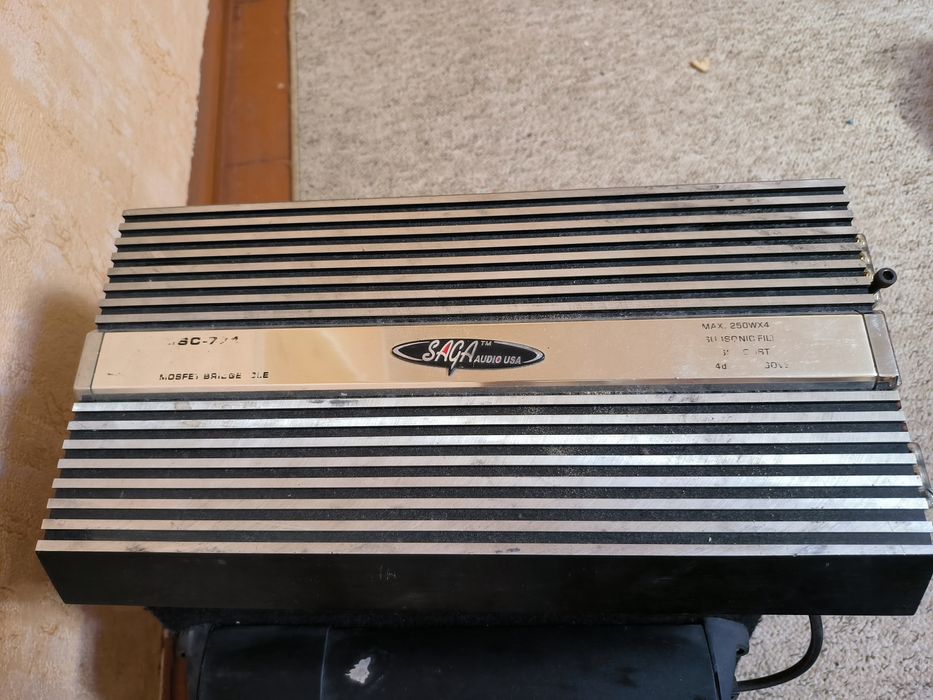 Підсилювач 4 канали автомобільний