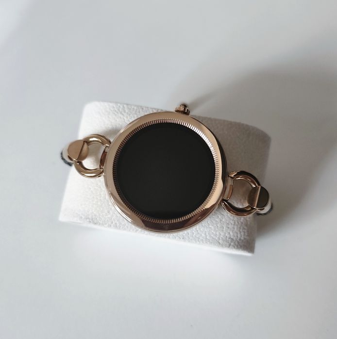 Elegancki smartwatch MAXCOM FW51 Crystal Złoty