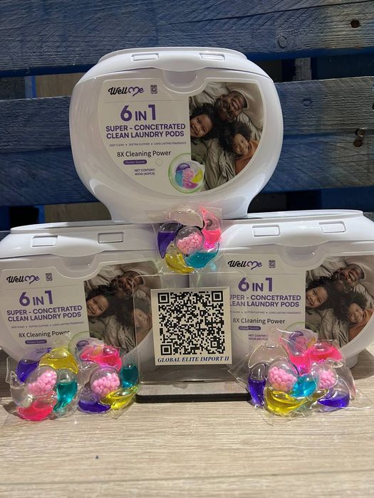 Капсули для прання 7в1 (40 шт.) Well me