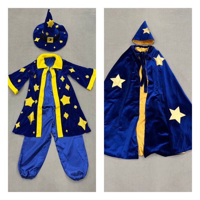 Новорічні костюм мушкетер, чарівник, маг (звездочет) прокат -300грн