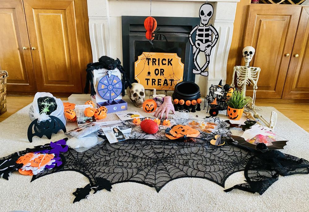 Decorao Halloween tudo junto