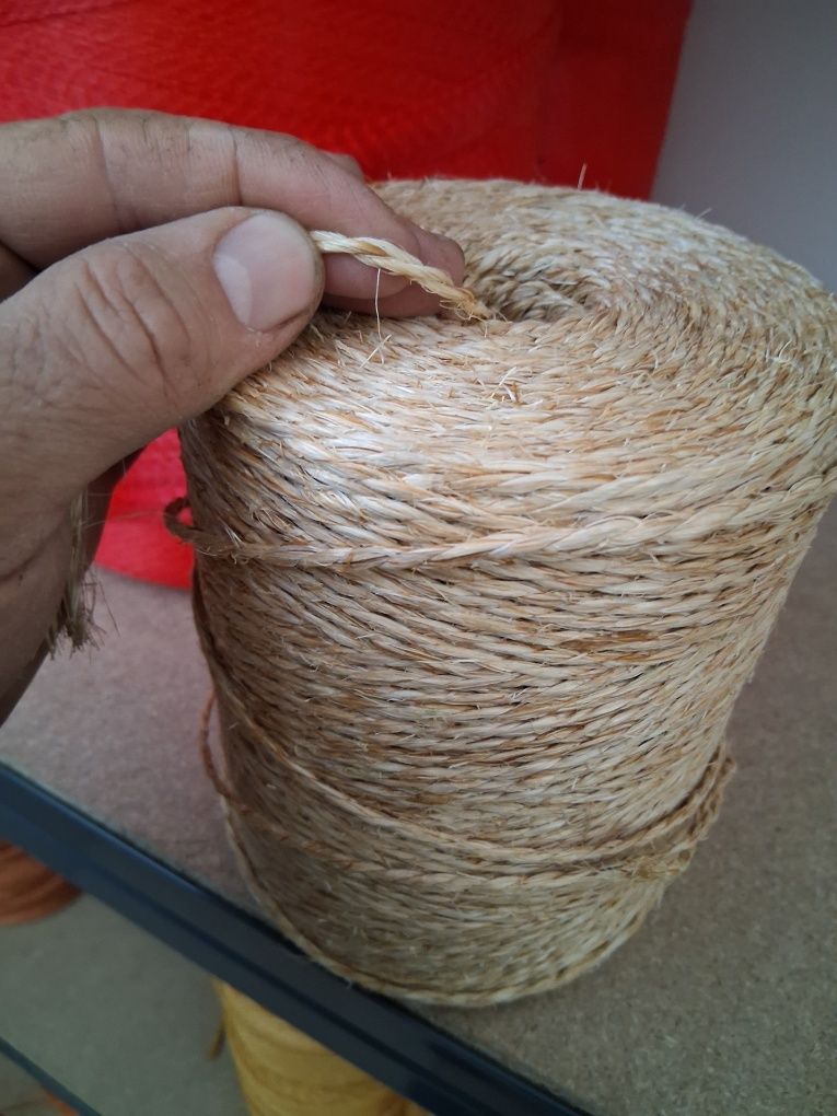 Corda de sisal em várias cores e tamanhos