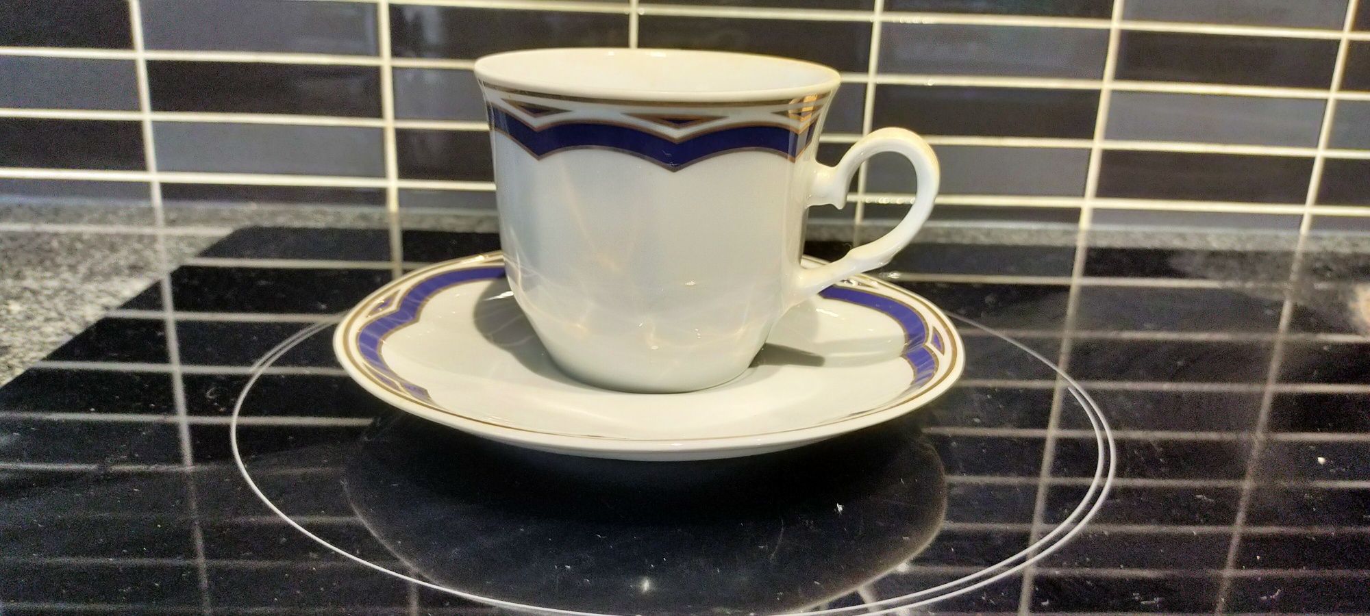 Conjunto para chá em porcelana