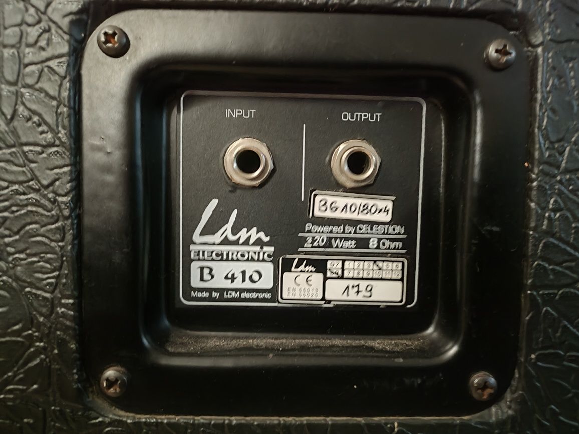 Dwie paczki basowe LDM Celestion