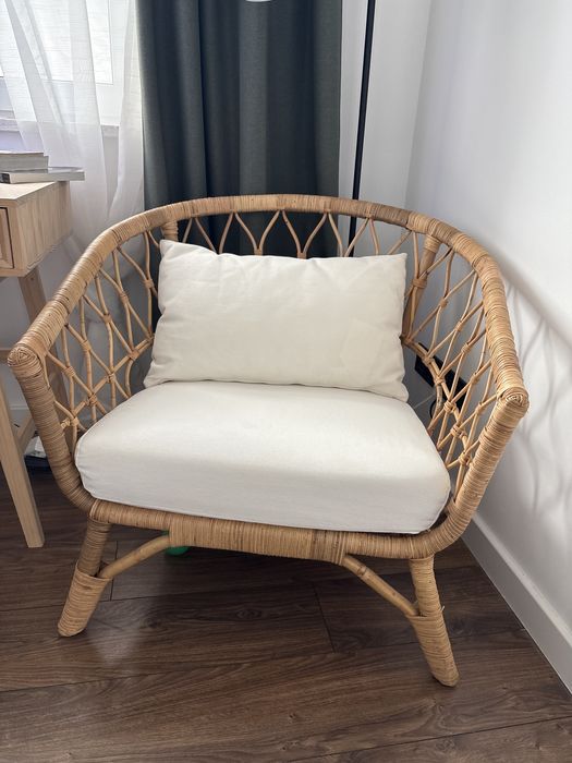 Fotel IKEA Stokholm 2017 z podszkami