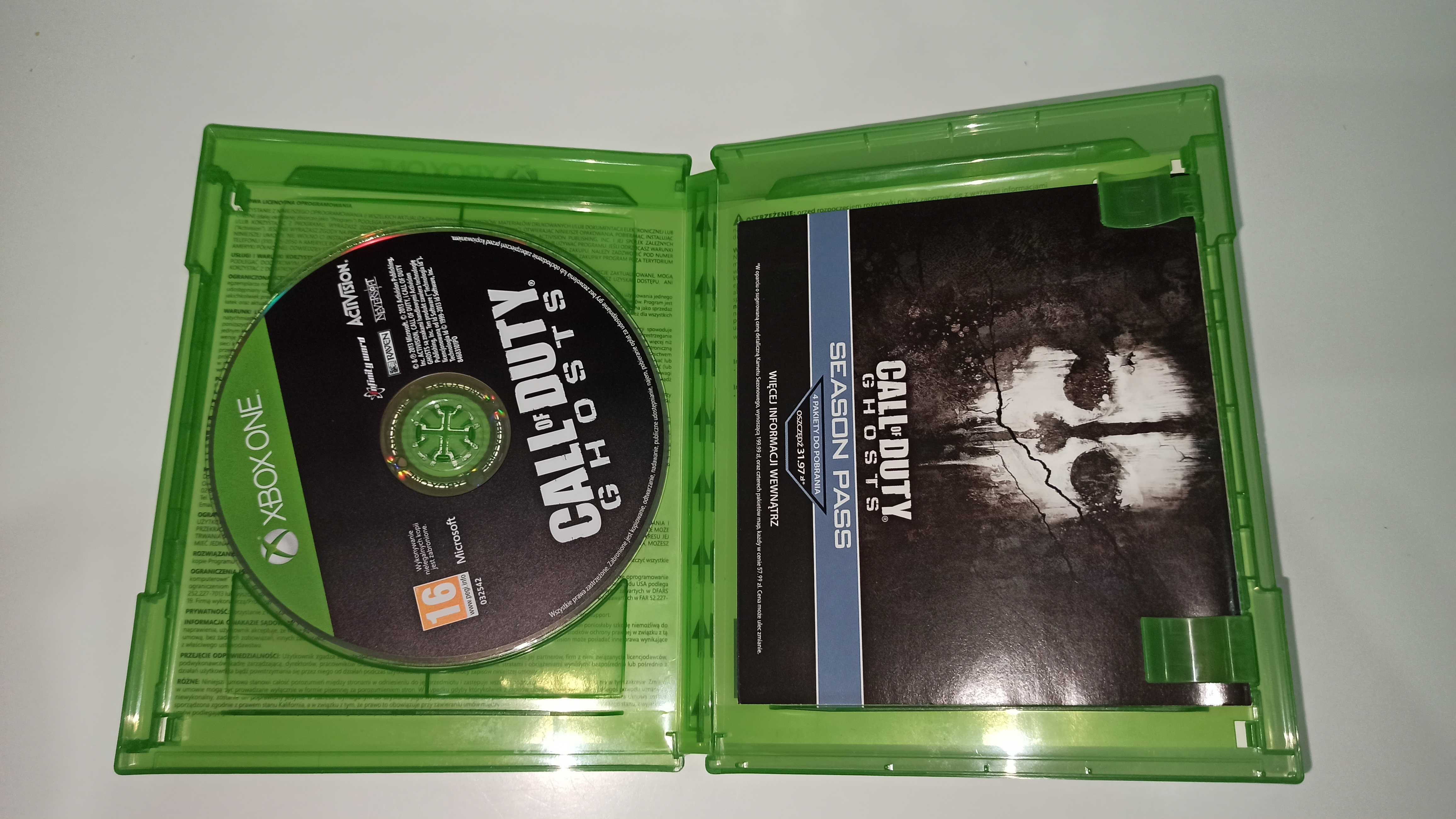 xbox one CALL OF DUTY GHOSTS PL po polsku unikat