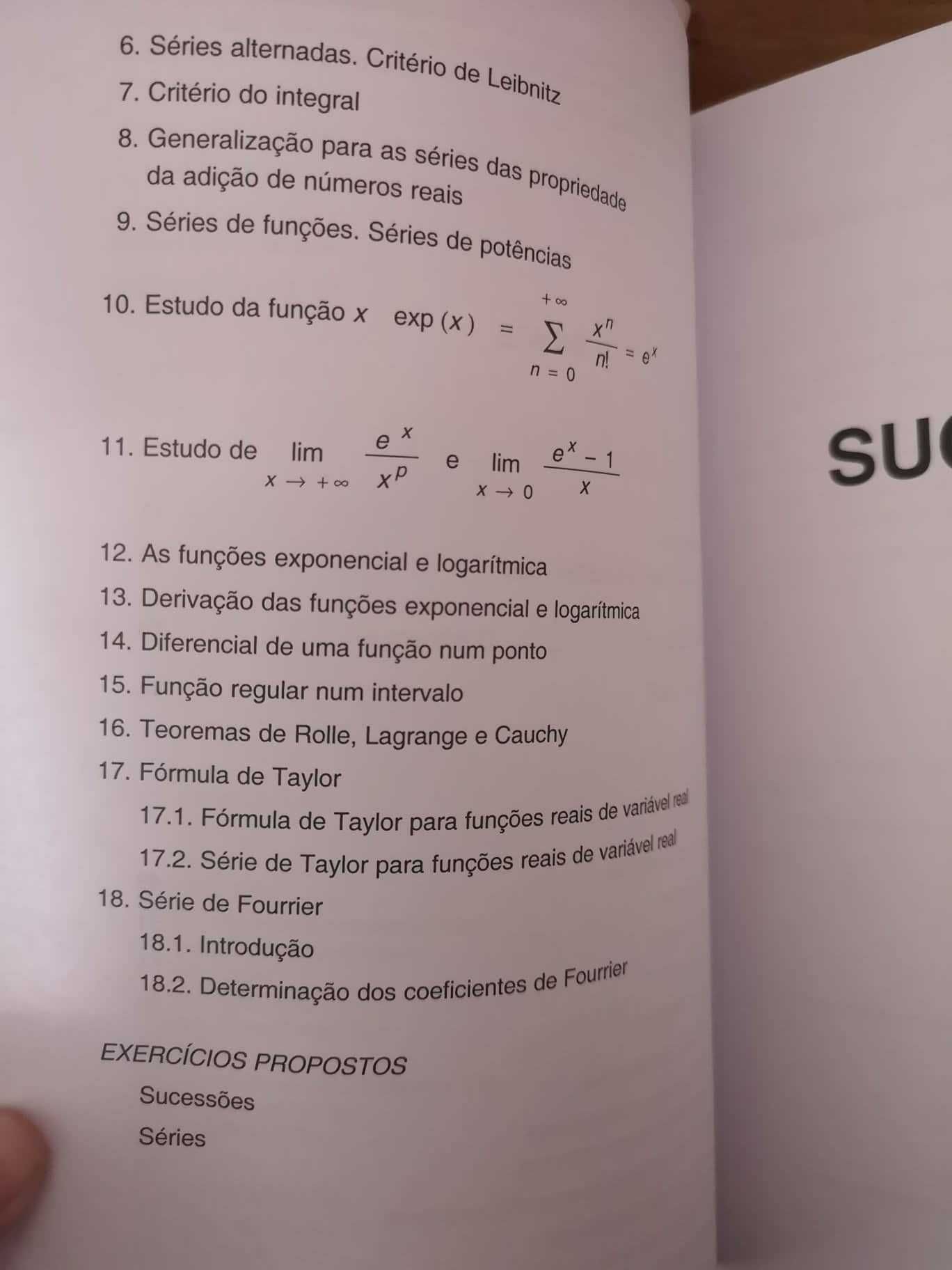 Sucessões e Séries - Manuel Ferreira