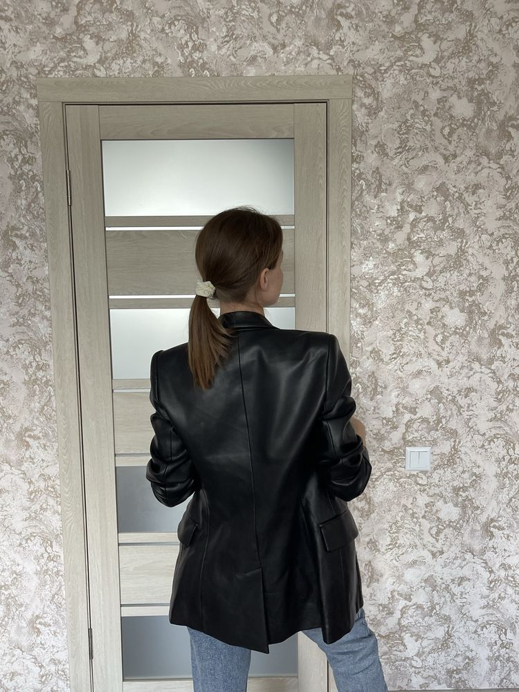 Піджак ZARA, екошкіра