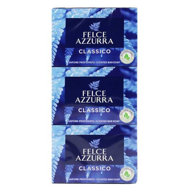 Zestaw 3x Mydło Felce Azzurra classico 100 g