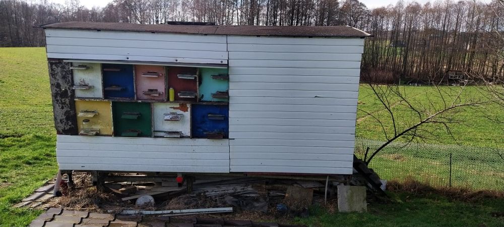 Wóz pszczelarski Pasieka