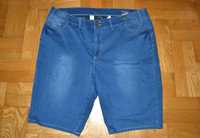 B5^ bonprix spodenki elastyczny cienki jeans 52/54