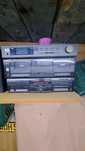Pioneer CD, kaseciak JVC, amplituner JVC