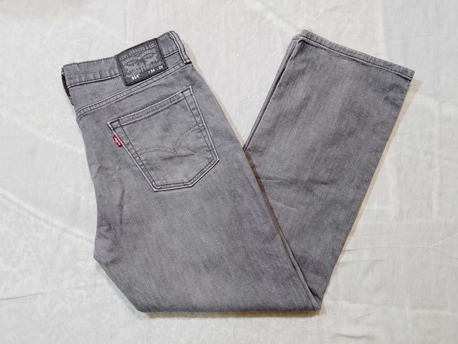 Levi's 514 Straight fit 00514-0435 W34 L29 Джинси прямого крою сірі